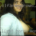 Light horny women